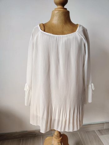 Blouse plissée
