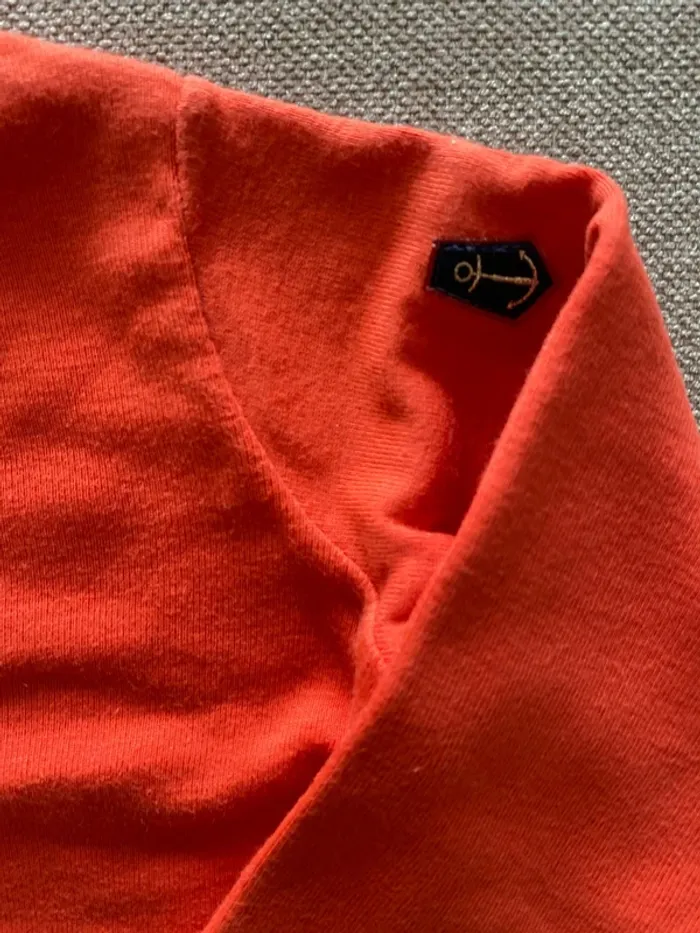 Gilet neuf petit bateau orange - photo numéro 4