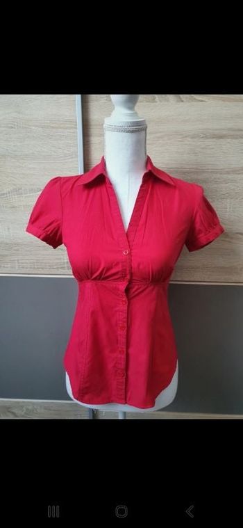 Chemisier rouge