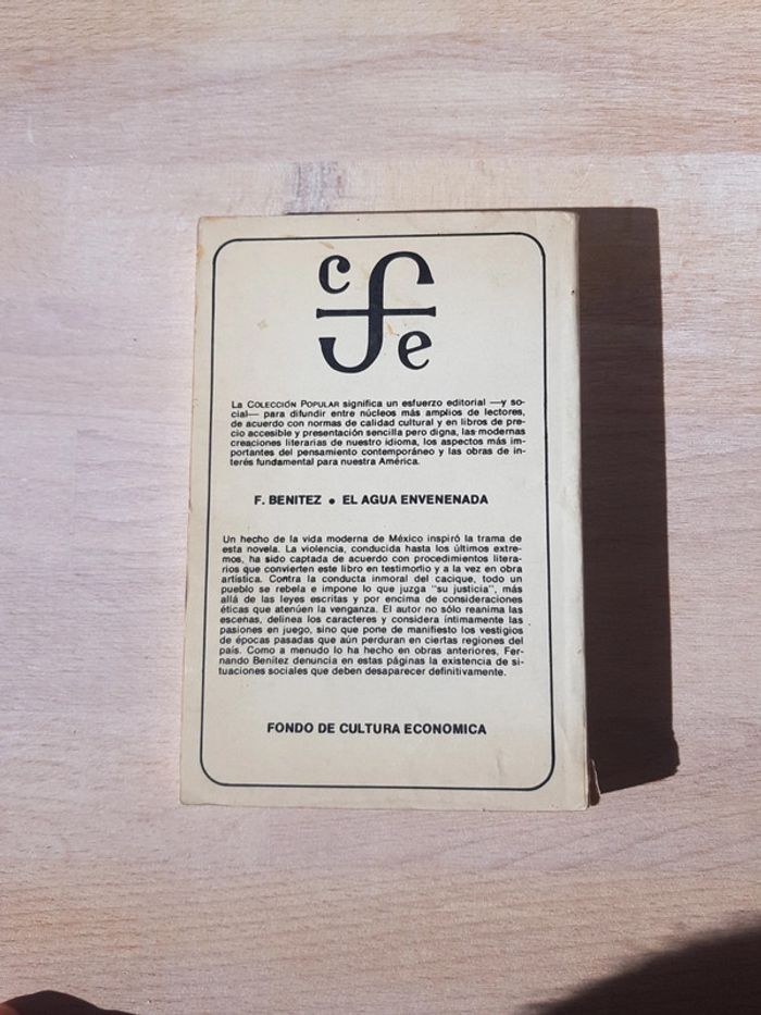 El agua envenenada - Fernando Benítez - photo numéro 2