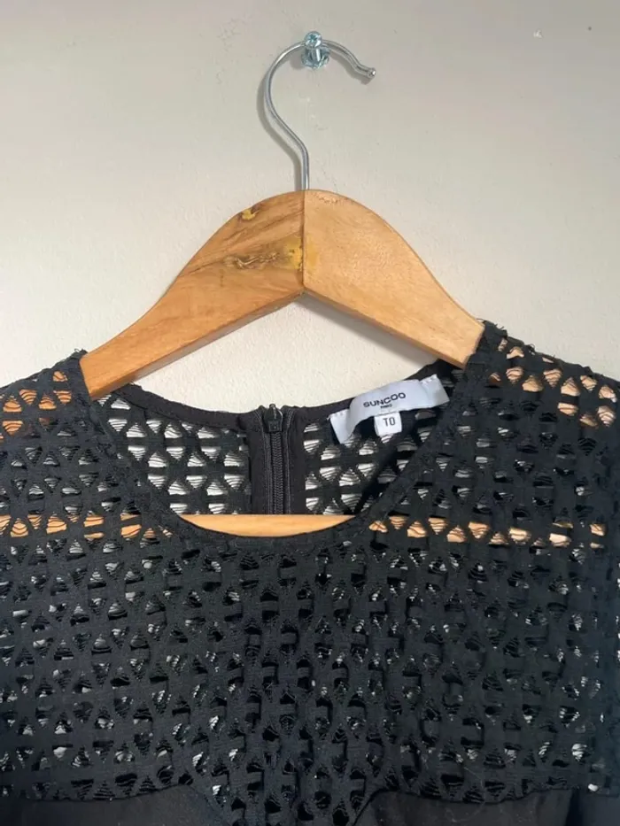 Robe noire patineuse - photo numéro 4