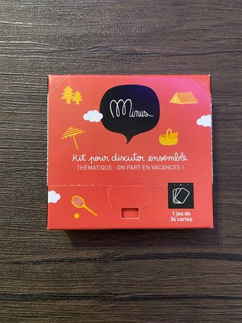 Kit pour discuter ensemble 1 jeu de 36 cartes