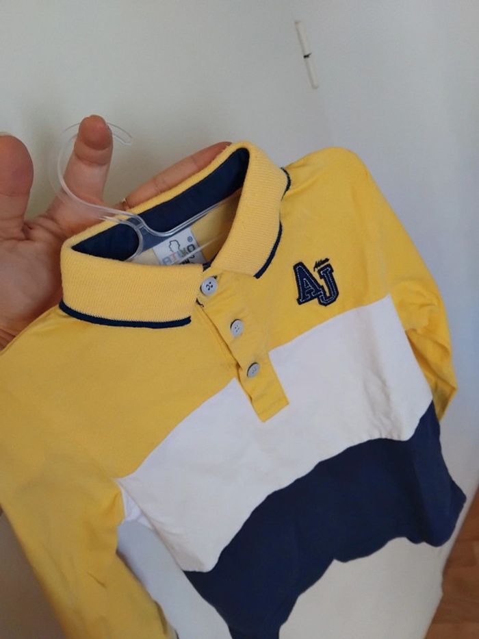 Polo manches longues garçon 18mois - photo numéro 3