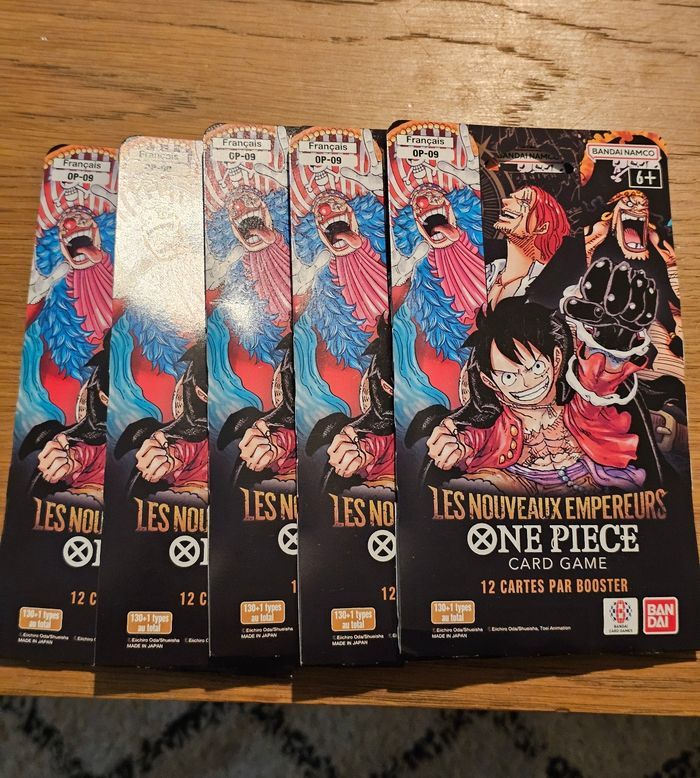 Boosters sous blisters Nouveaux Empereurs OP09