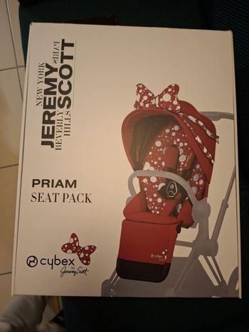 Cybex seat pack jeremy scott priam
