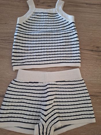 Ensemble Crochet Esprit Marinière 