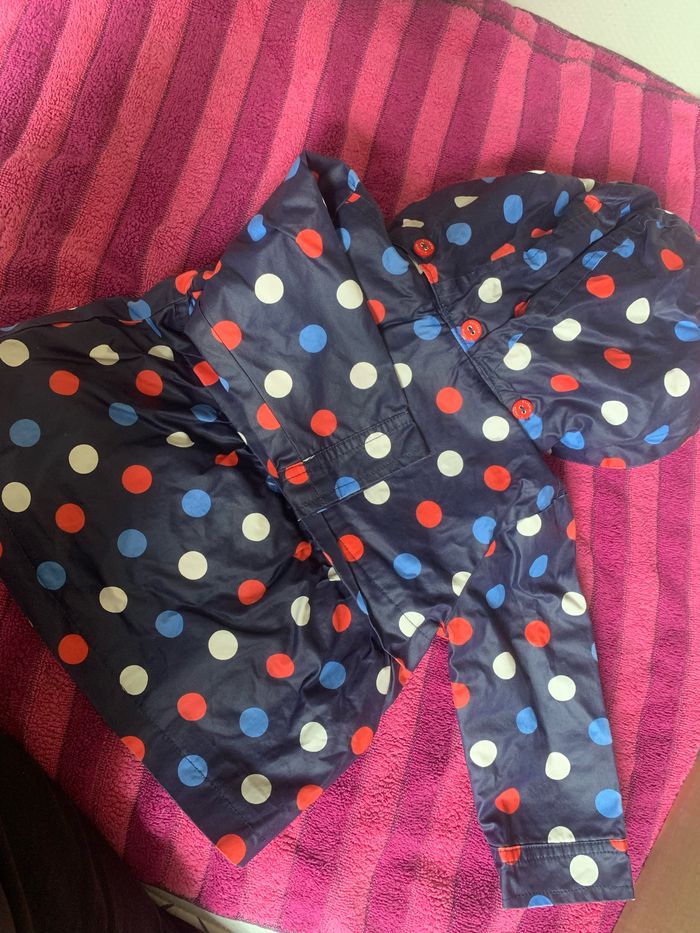 Coupe vent à pois - photo numéro 2