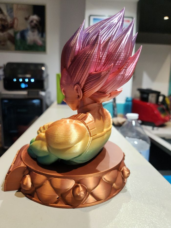Vegeta Buste Dragon Ball Z Figurines Personnage Décoration - photo numéro 6