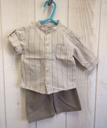 Ensemble chemise et pantalon - Kimbaloo - 3mois