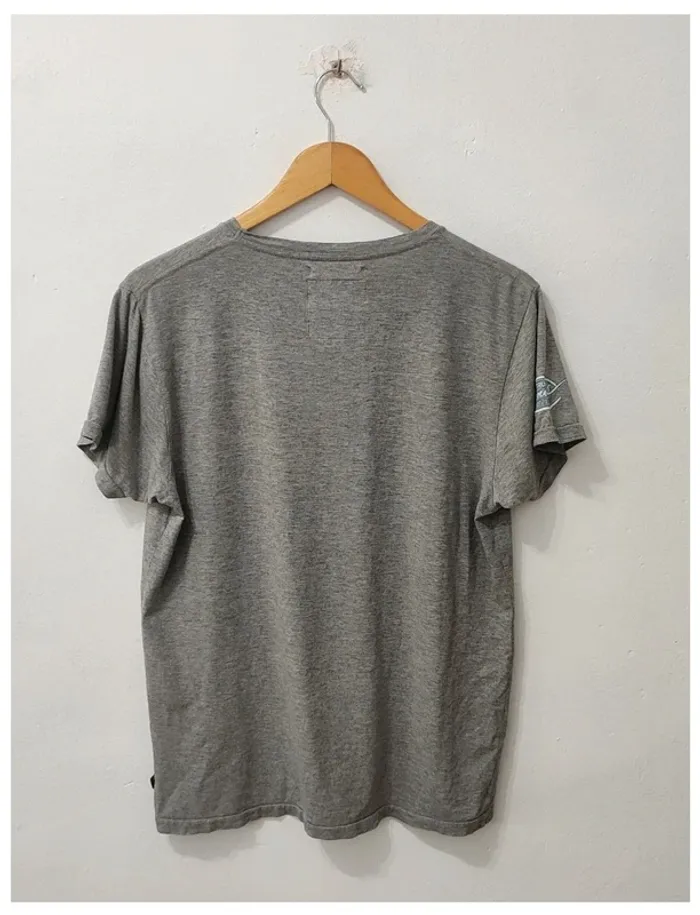 Camiseta gris Jack&Jones hombre Talla M - photo numéro 2