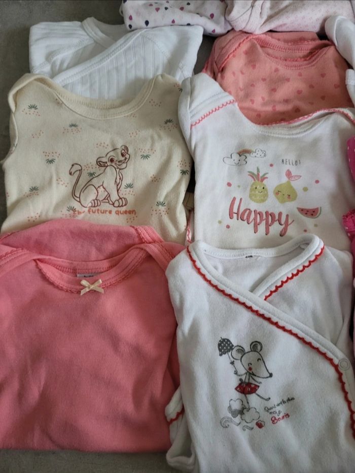 Lot de 12 bodys manches courtes et longues - photo numéro 2
