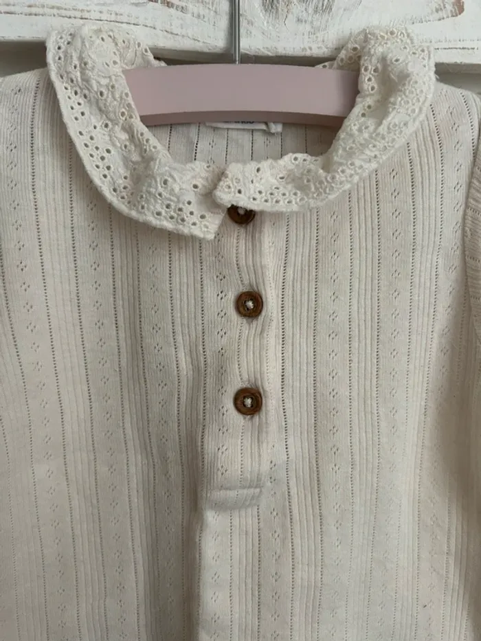 T-shirt manches courte fille 18 mois - photo numéro 2