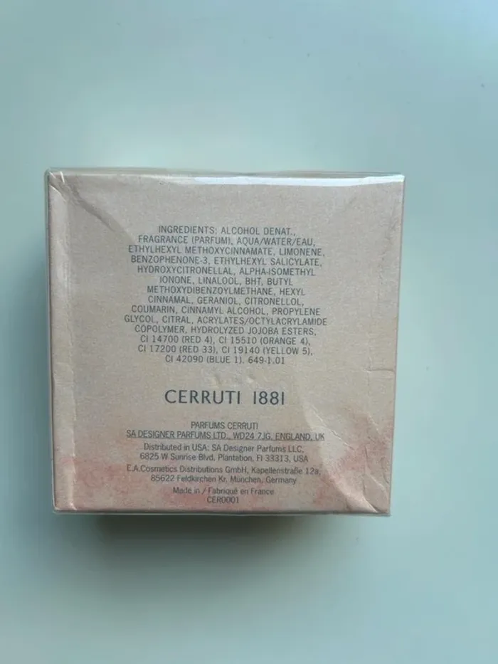 Parfum femme Cerruti 1881 neuf - photo numéro 2