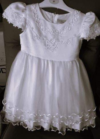 Robe cérémonie / baptême + bonnet