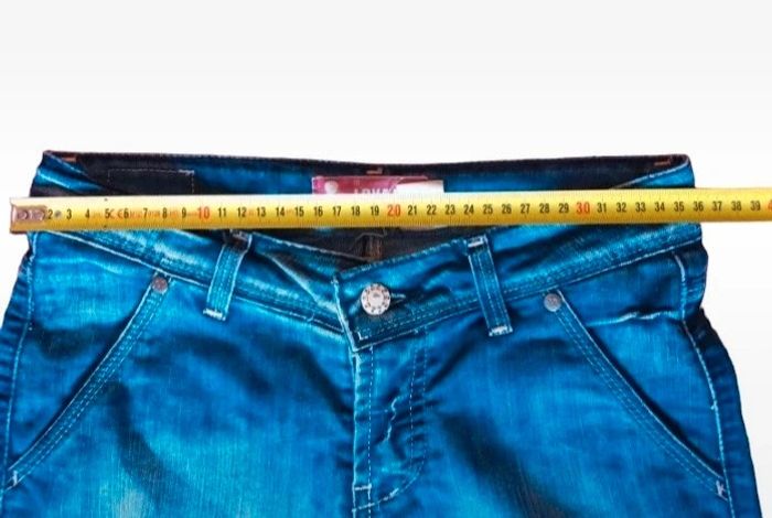 Pantacourt en jean taille 36 - photo numéro 4