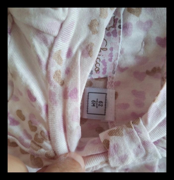 Robe Chicco 62 cm neuve avec étiquette - photo numéro 3