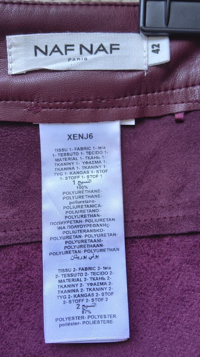 Jupe courte, taille 42 , NAFNAF - photo numéro 6