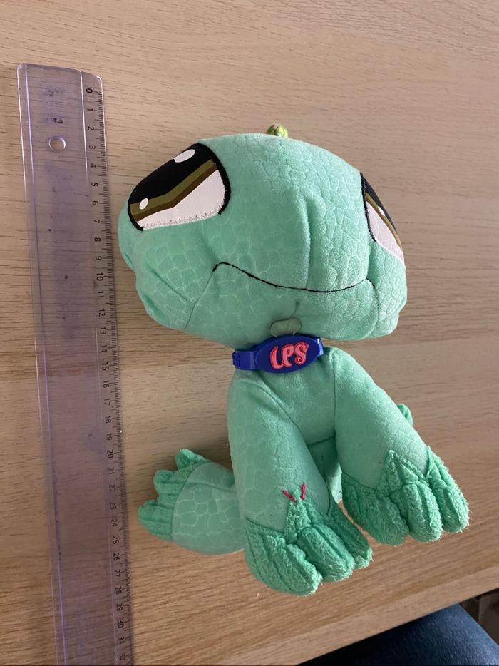 Hasbro 2007 peluche LPS littlest pet shop iguane iguana - photo numéro 2