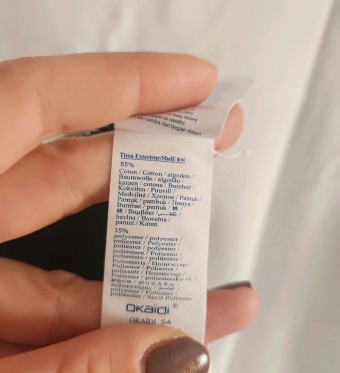 Sweat fille 14 ans – Okaïdi – bleu marine/blanc – comme neuf - photo numéro 6