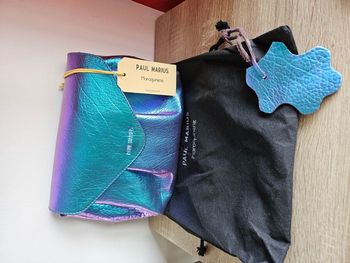 Sac en cuir paul marius suzon taille M scarabée