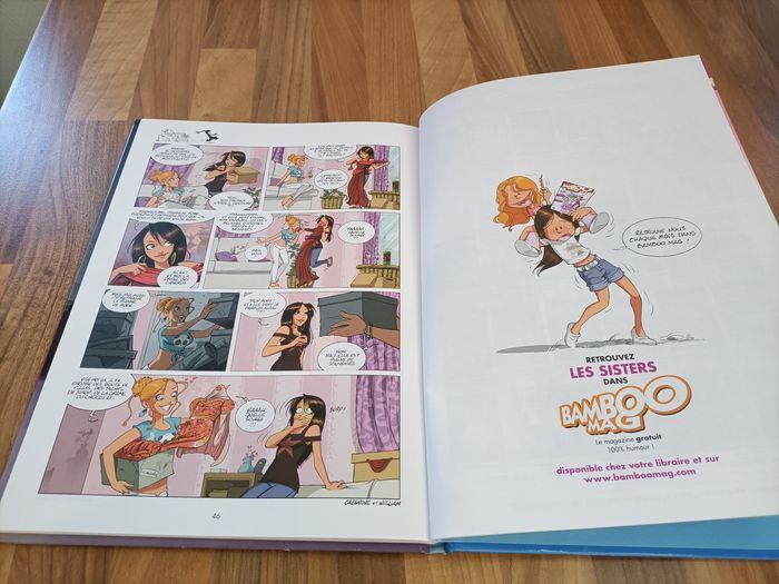 BD livre Les Sisters tome 9 Toujours dans les Pattes - photo numéro 7