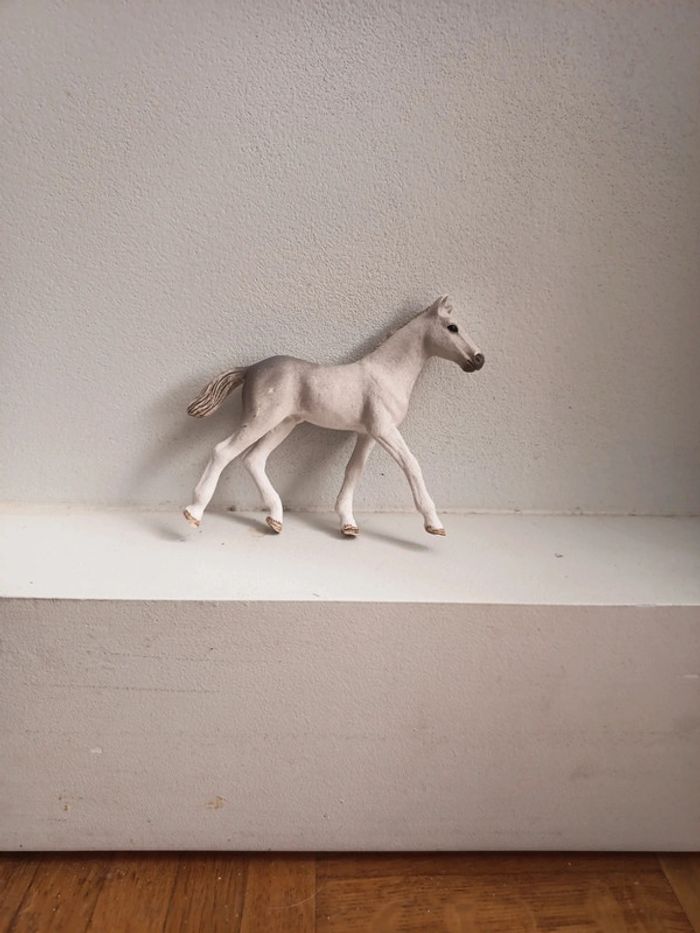 Poulain gris clair schleich