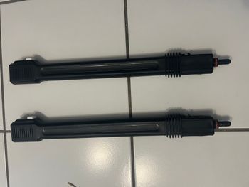 2 rallonges rigides / tubes pour Polti Vaporetto Smart 100T