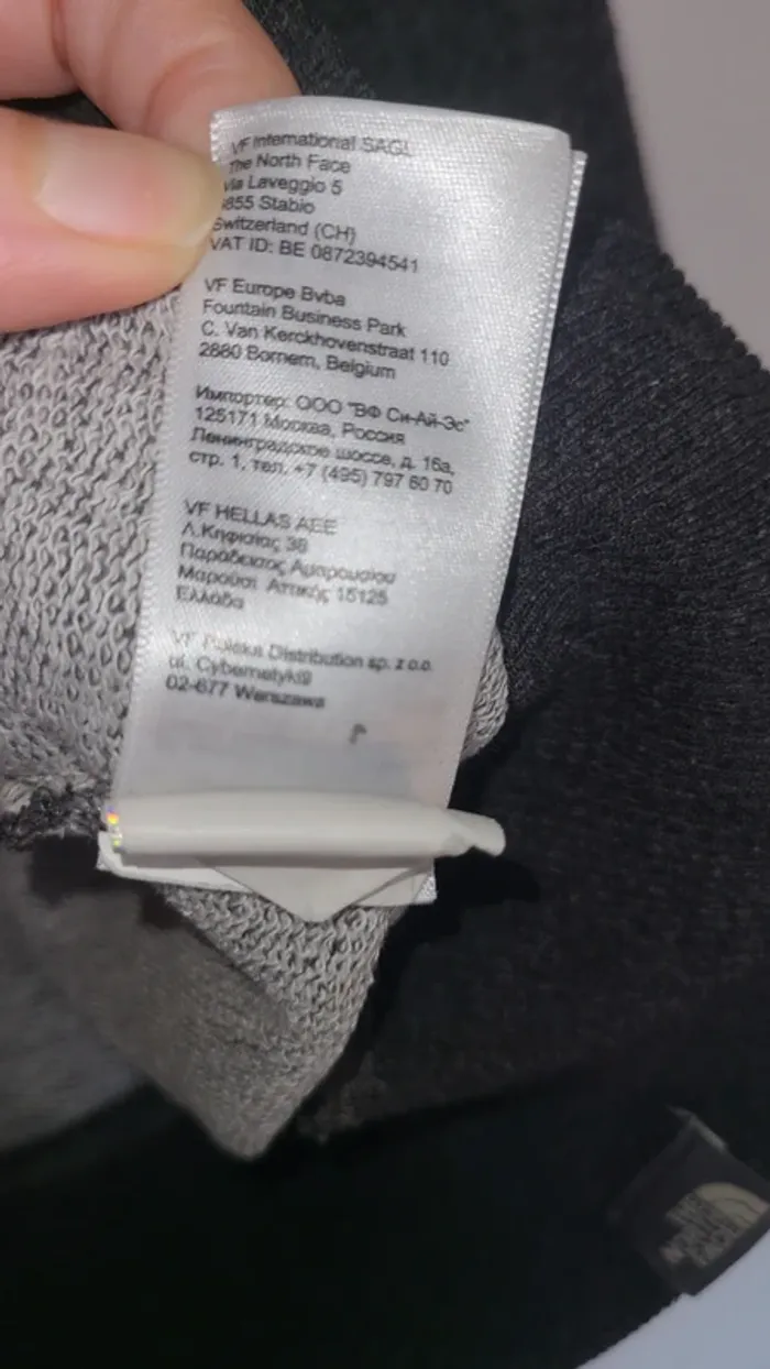 Sweat gris The North Face taille M - photo numéro 3
