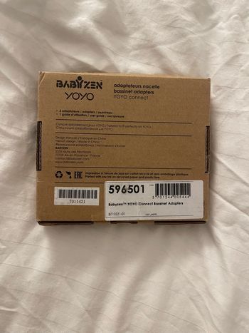 Babyzen Yoyo adaptateurs nacelle 