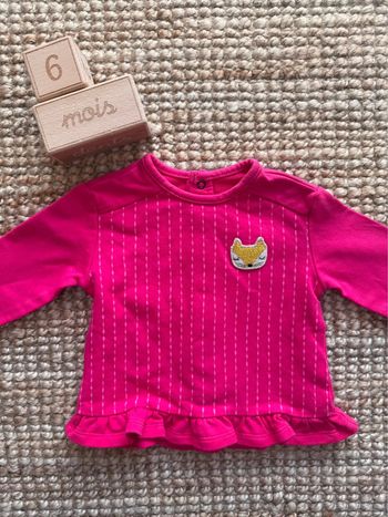 Tee shirt Catimini 6mois / 68cm