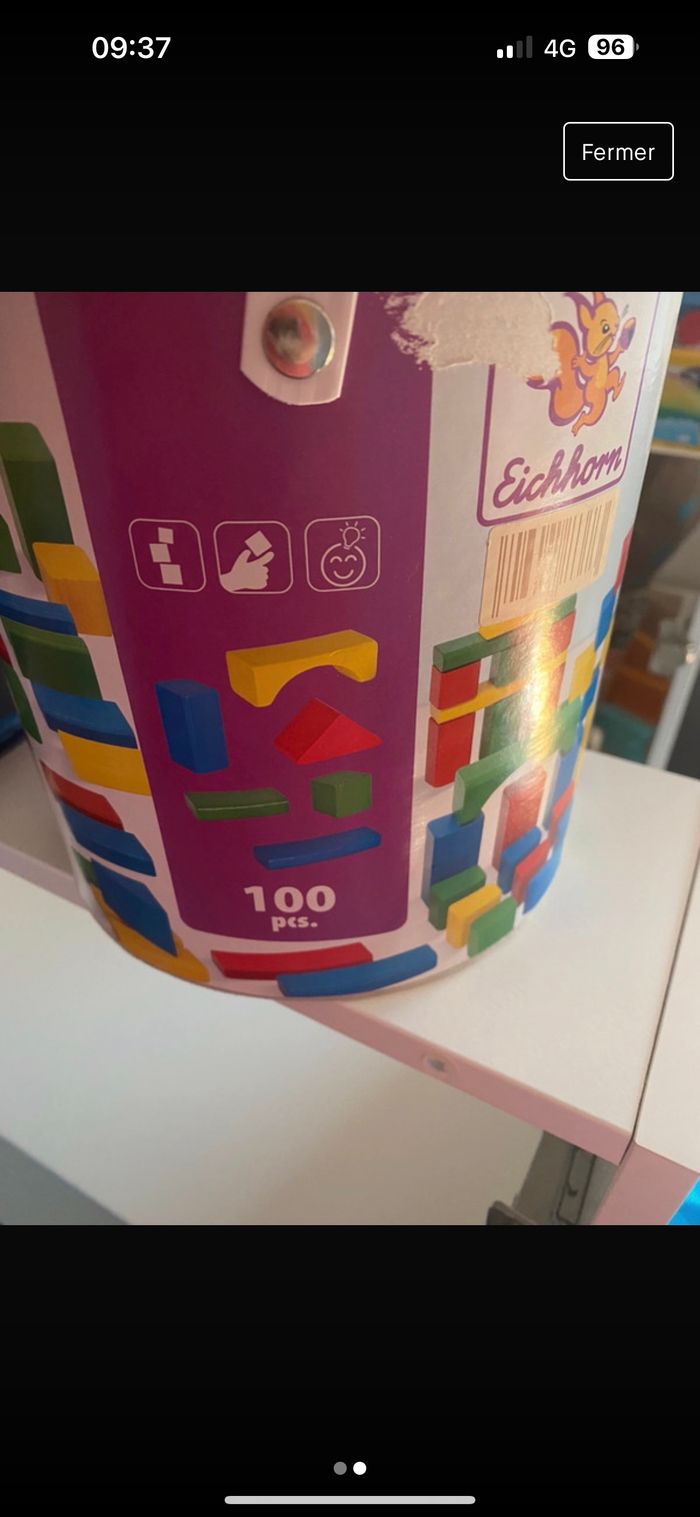 Cubes en bois - photo numéro 2