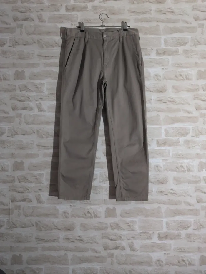 Pantalon Carhartt – Beige – Taille W30 (38 FR)