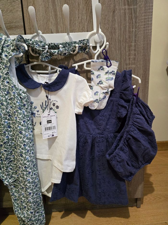 Vêtement Bébé Fille - Collection : Château dans le pré - Sergent Major - 24 mois 86 cm - photo numéro 5