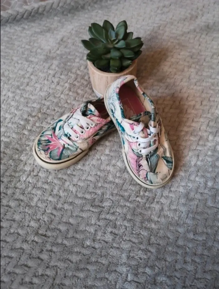 Baskets en toile Vans - Taille 22 fille - photo numéro 4