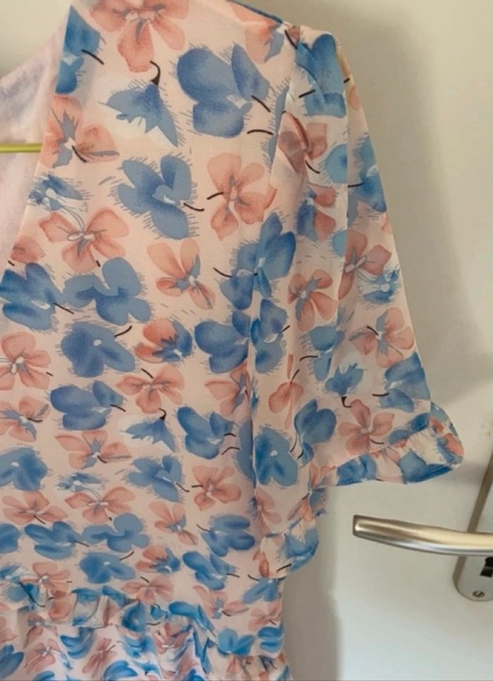 Robe rose et bleue - photo numéro 4