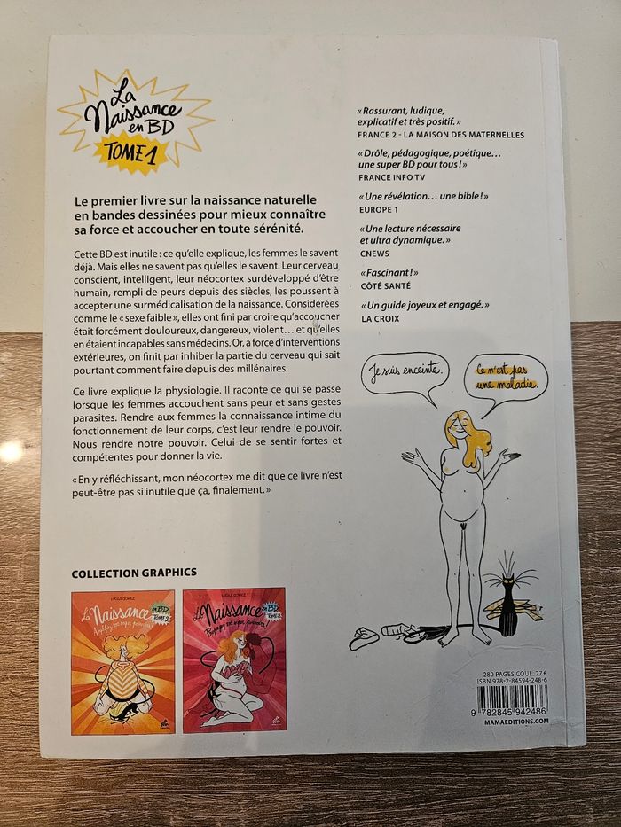 La naissance en bd  - Tome 1 et 2 - photo numéro 3