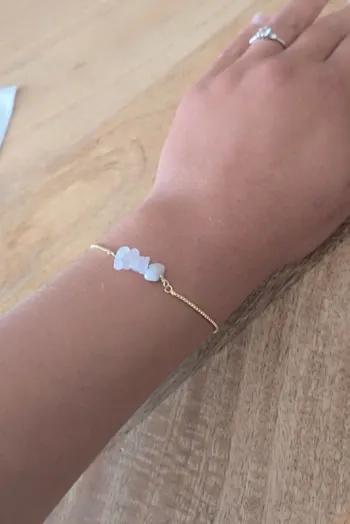 Bracelet quartz rose