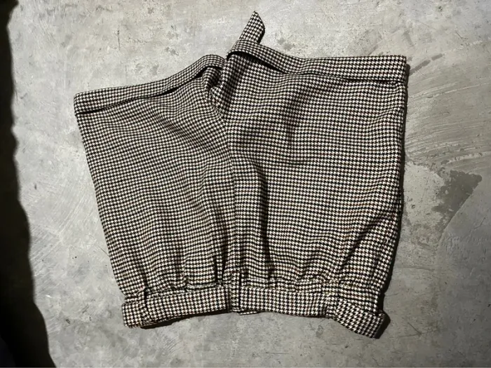 Short à carreaux / pied de poule - photo numéro 6