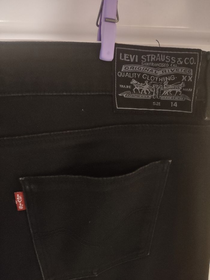 Levi's Jean noir Red Tab 14 ans - photo numéro 4