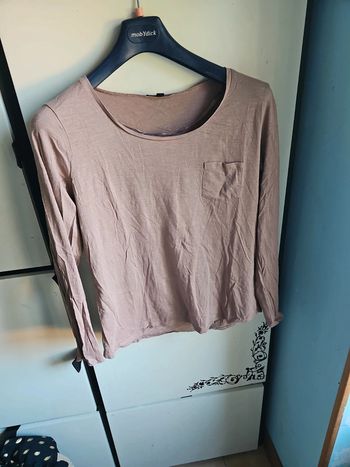 Tee-shirt manche longue kiabi