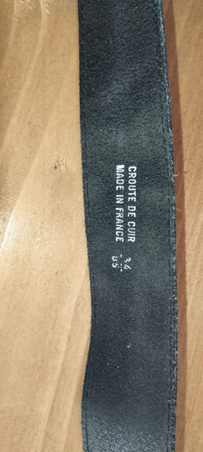 Ceinture en cuir - photo numéro 4