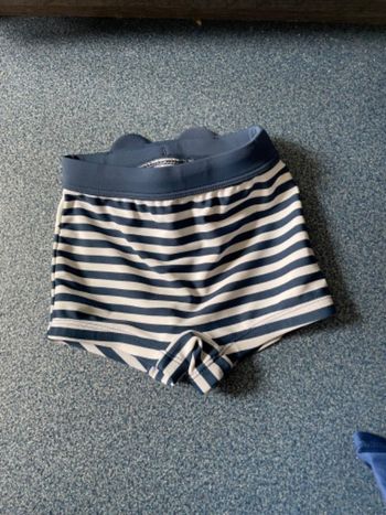 Short de bain à rayure