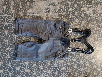Pantalon garçon 3 mois avec bretelle