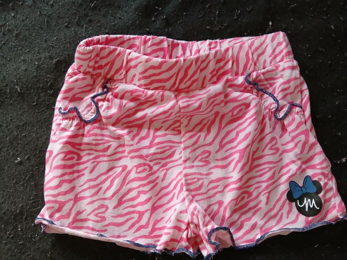 Lot de 2 shorts été 12 mois fille - photo numéro 2