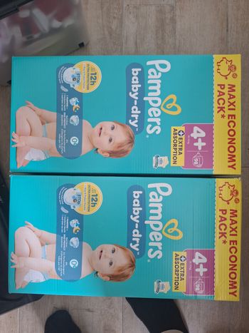 Couche T4+ pampers