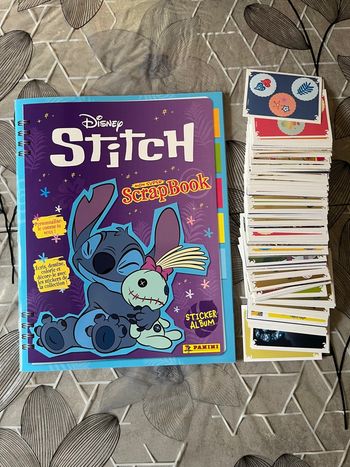 Panini Stitch scrapbook
