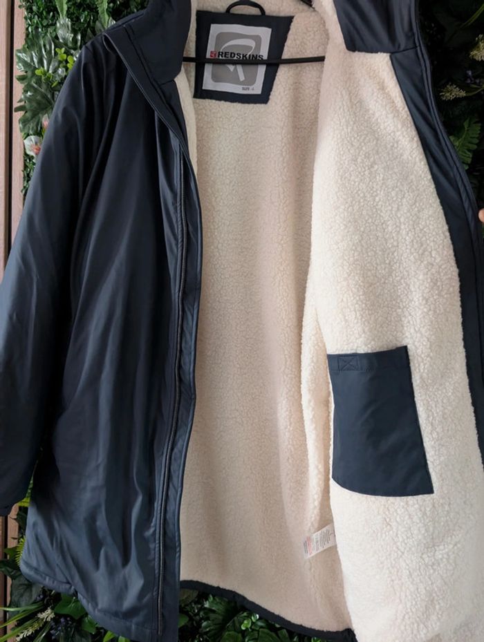 Parka bleu marine Redskins L - photo numéro 7