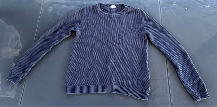 Pull bleu marine