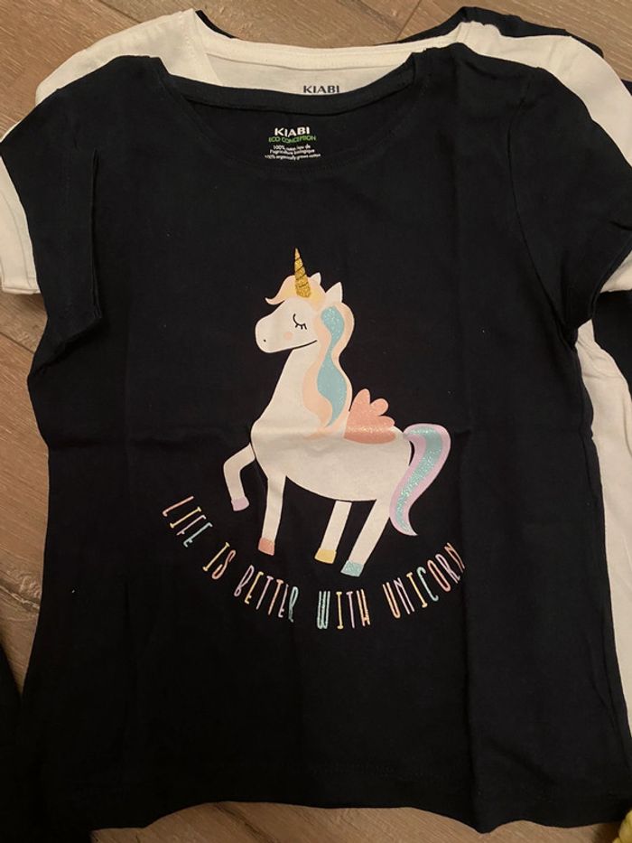 Lot de 12 tee-shirts Kiabi 5 ans - photo numéro 5