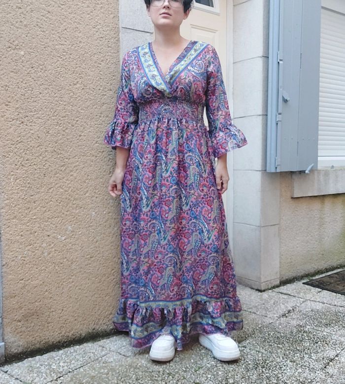 Robe en soie neuve pour 38/40